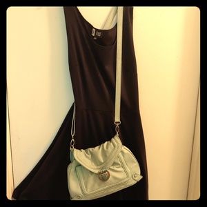 Black Dress and Satchel